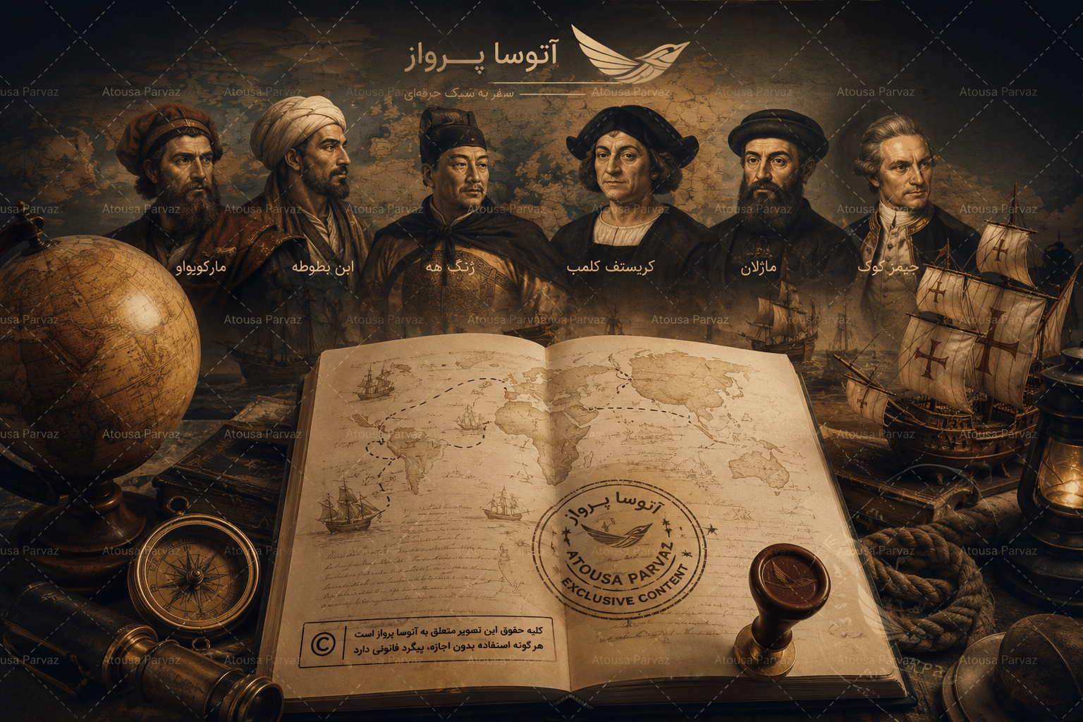 معروف ترین جهانگردان تاریخ