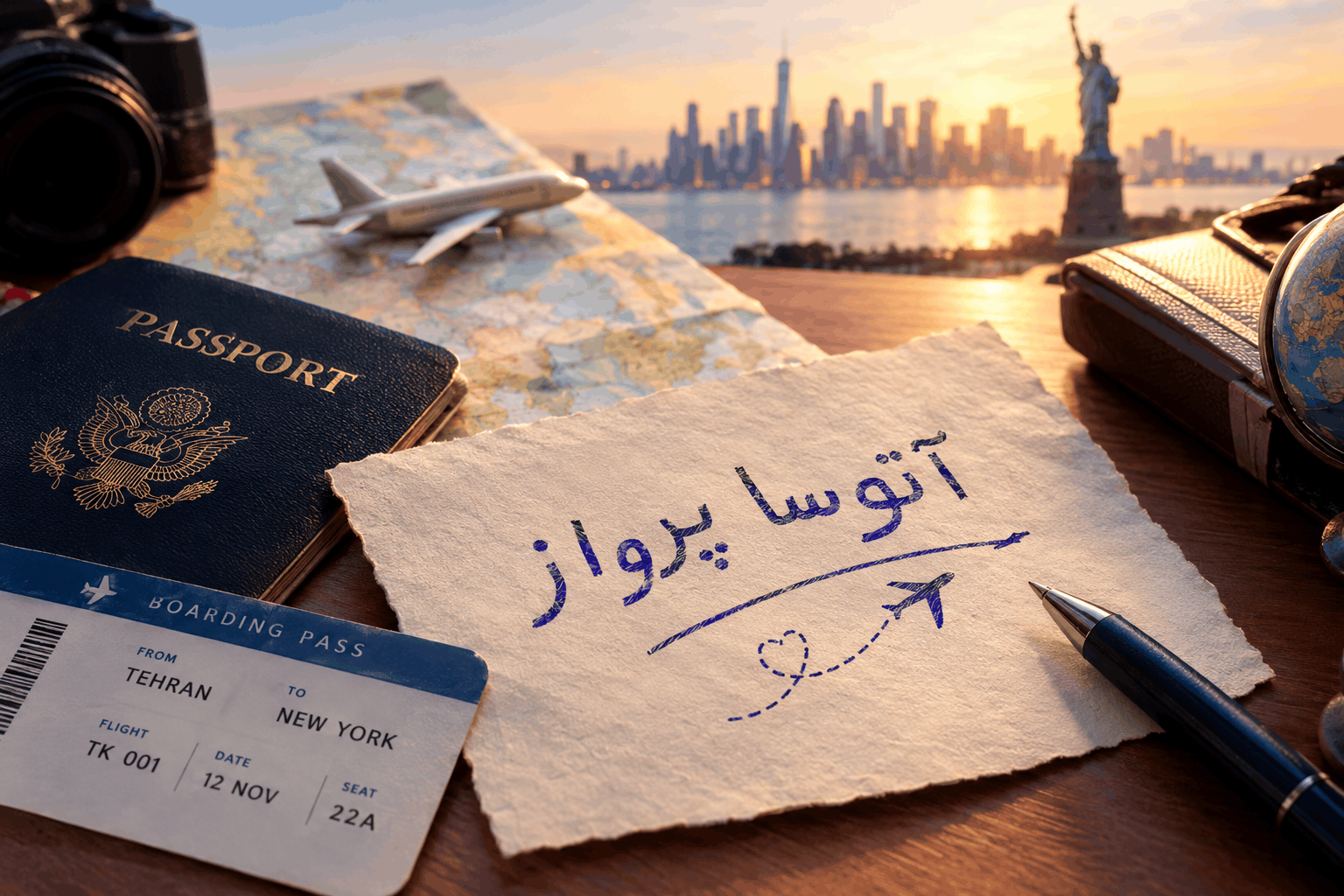 لاتاری آمریکا مجله آتوسا پرواز