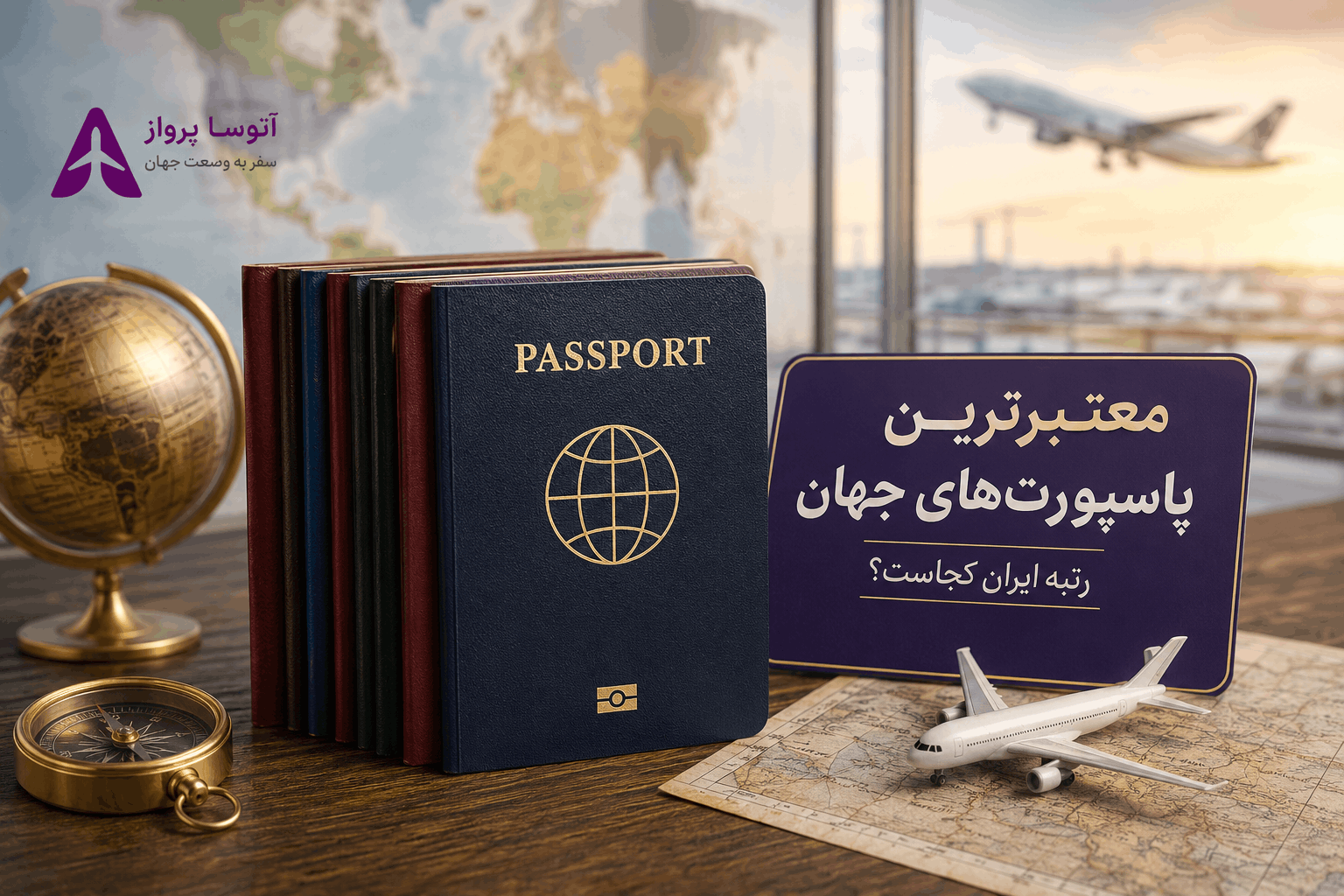 معتبرترین پاسپورت های جهان مجله آتوسا پرواز